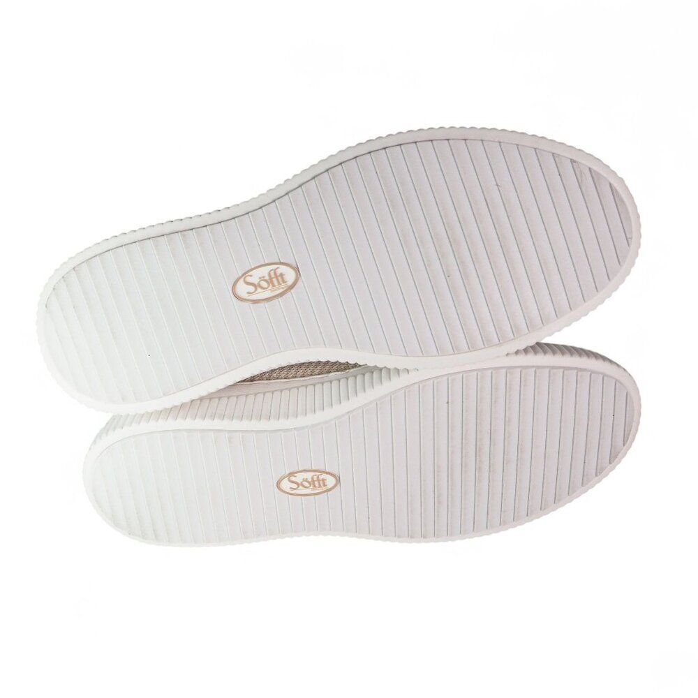 Women's Cream Slip-On Sneakers - Picture 8 of 11